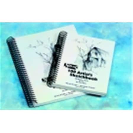 100 Percent Sulphite Spiral Binding Extra Heavy Sketchbook - 9 X 12 In. - White